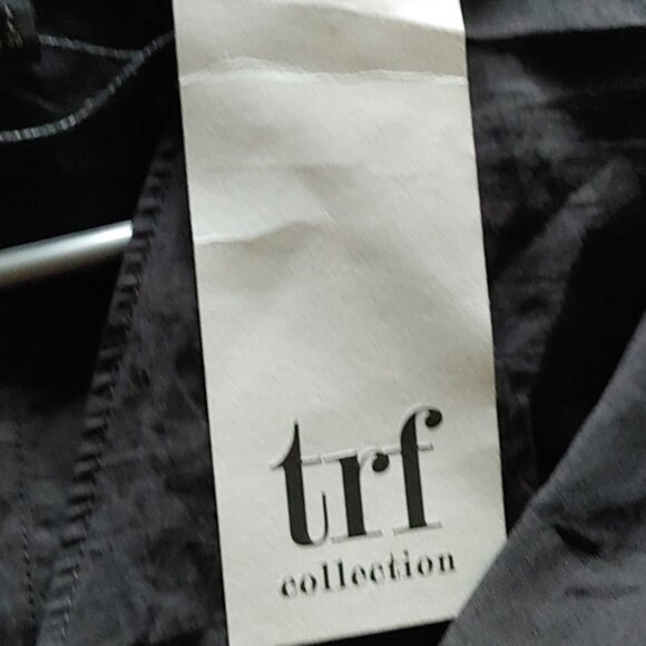 Zara Trf Collection Black Babydoll Mini Dress - Picture 4 of 6
